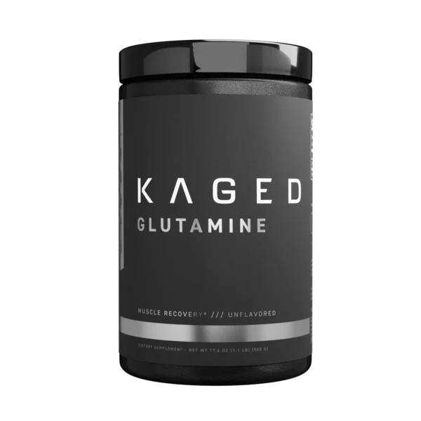 Kaged Glutamine Supplement - Product Packaging
