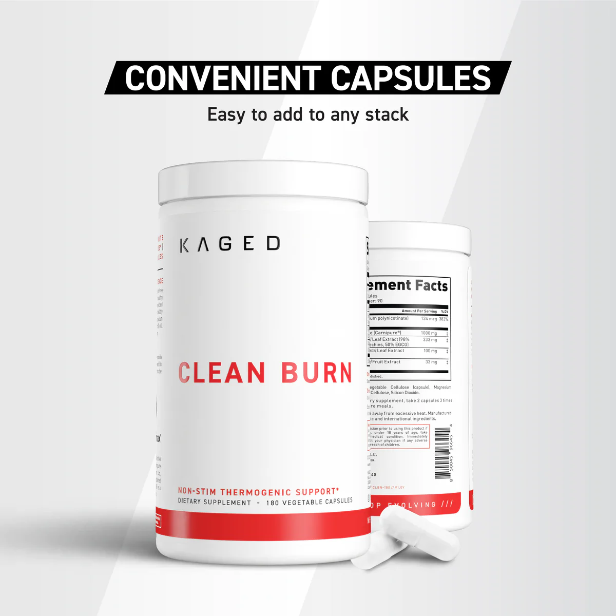 Clean Burn 180 Cap - Image 3