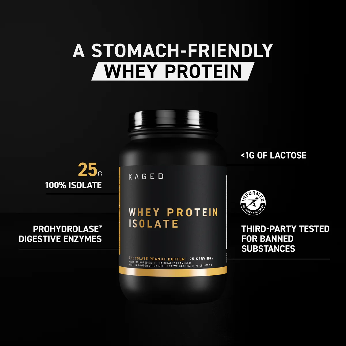 Kaged Whey Isolate Info