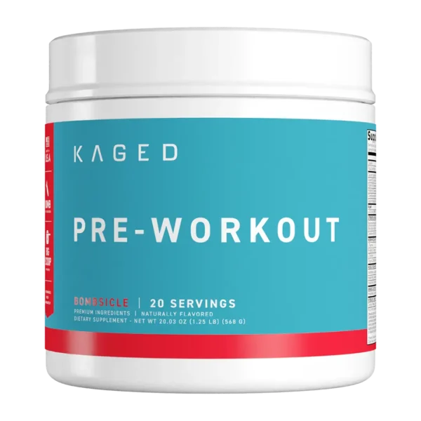 Kaged Pre Workout 20 Servings Bombsicle Flavor