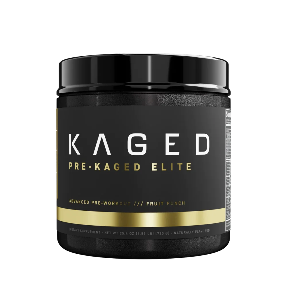 Pre-Kaged Elite Preworkout Supplement - Product Packaging