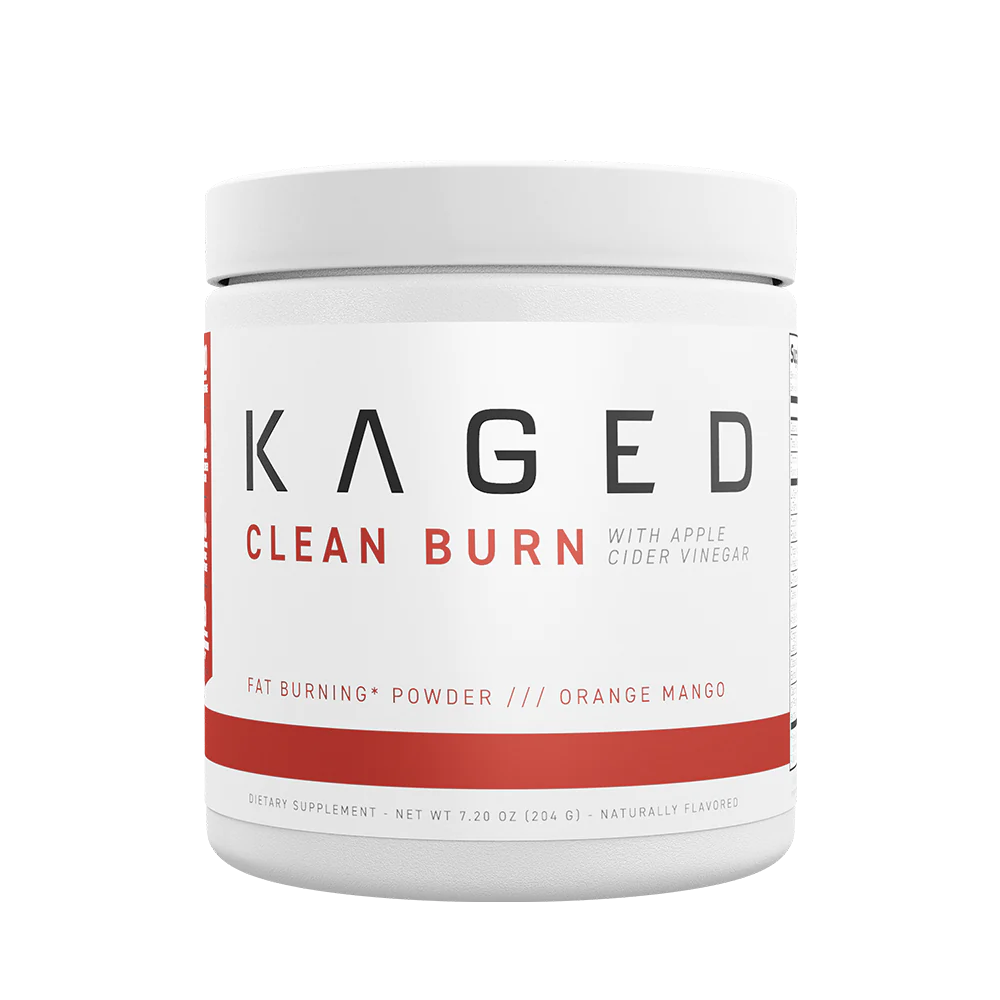 Kaged Clean Burn Fat Burner Supplement - Product Packaging