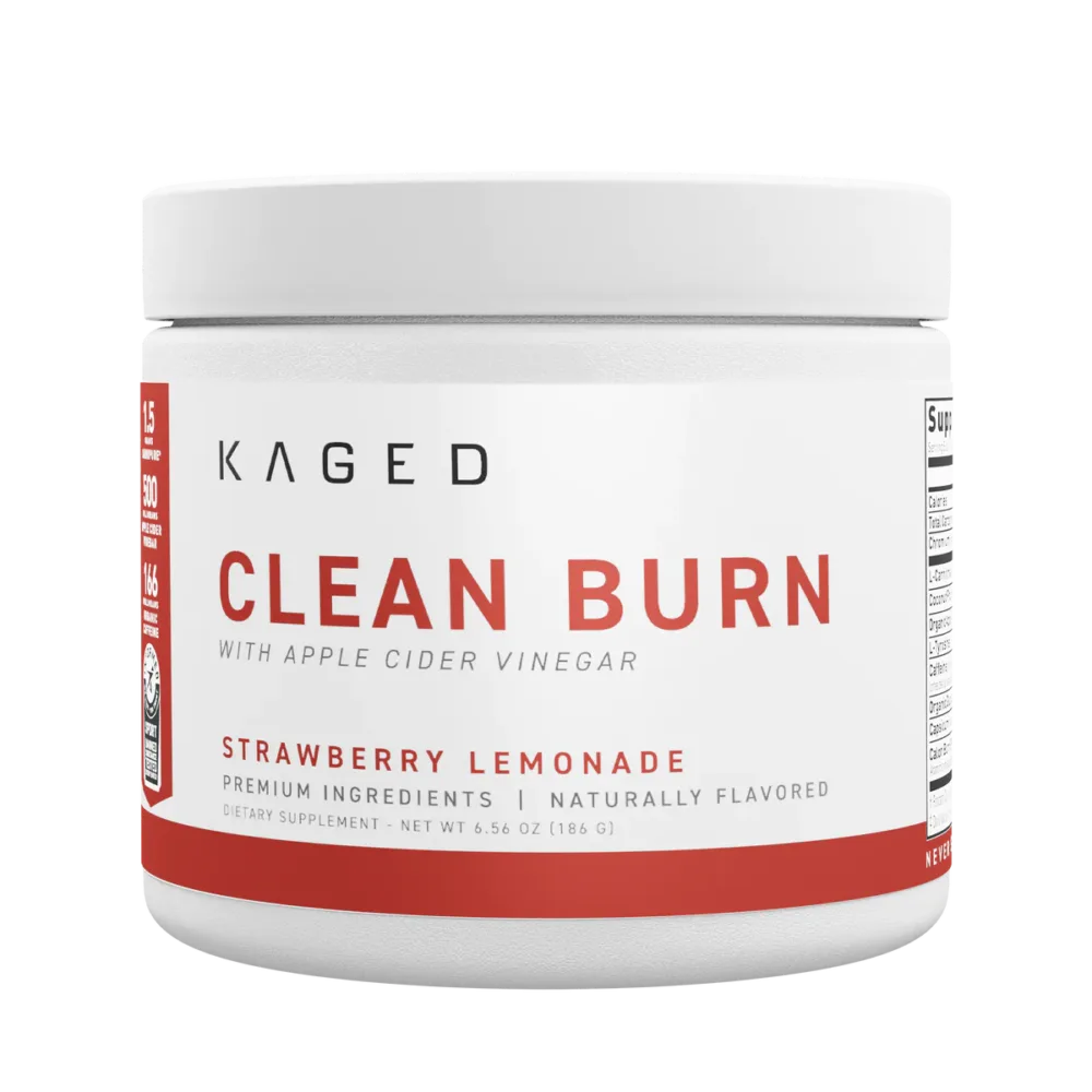 Kaged Clean Burn Fat Burner Supplement - Product Packaging