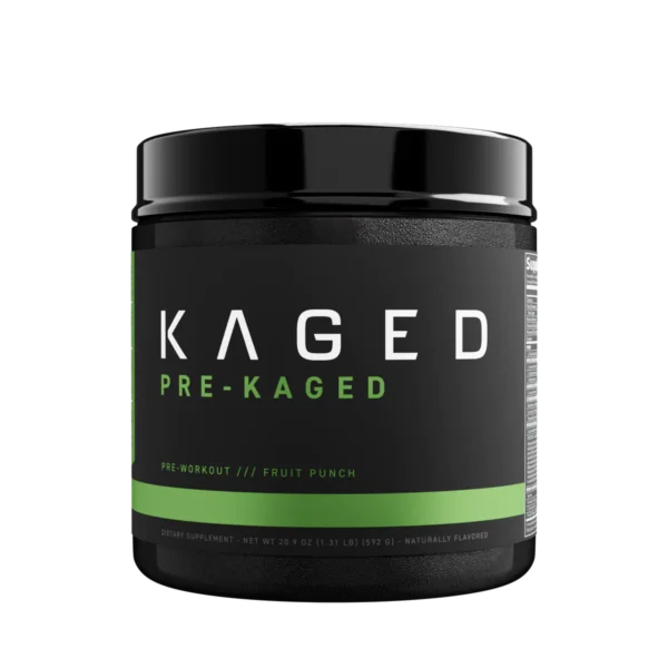 Kaged Pre-Kaged Preworkout Supplement - Product Packaging