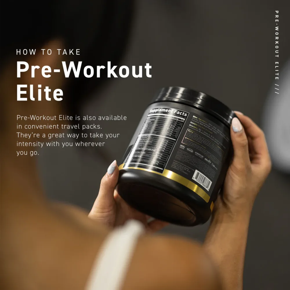 Pre-Workout Elite How to take