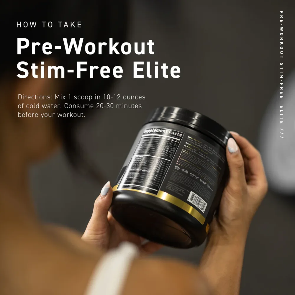 Pre-Workout Elite Stimulant Free htt