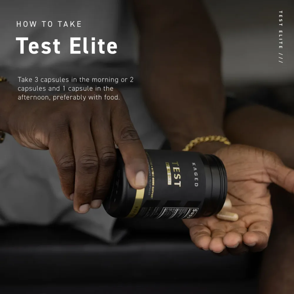 Kaged Test Elite How to take