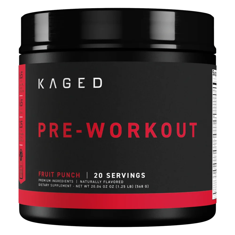 Kaged Preworkout Fruit Punch